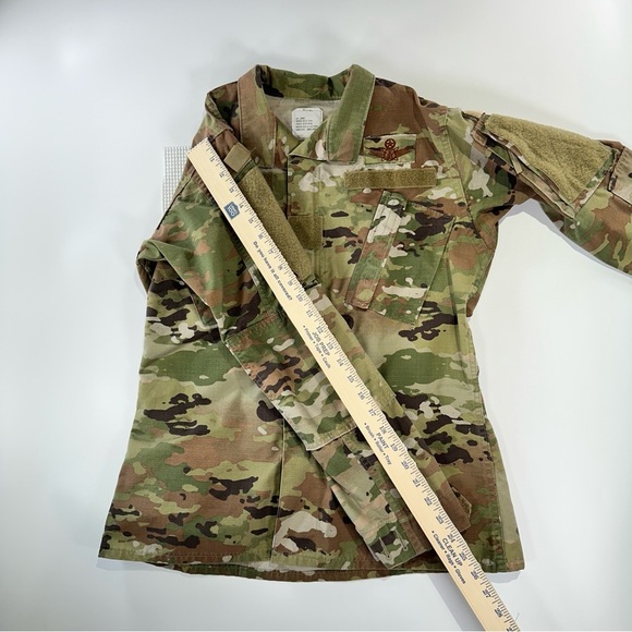 US Army insect repellent combat jacket women OCP Multicam 33 Long - Picture 12 of 12